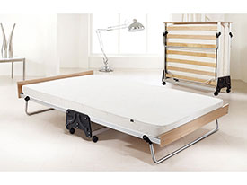 4ft Small Double Jay-Be J-Bed e-Fibre Folding Bed (with Performance Airflow Mattress)