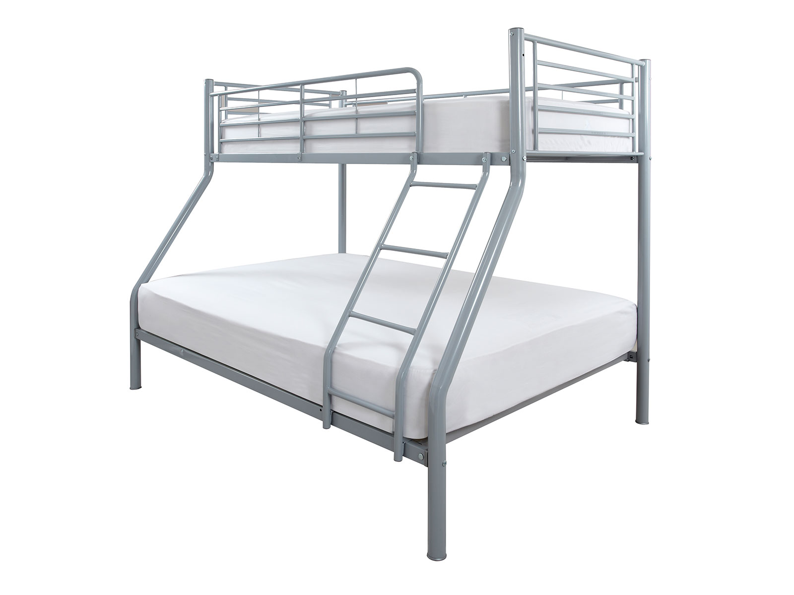 3ft Single Sleep To Go Duo Bunk Bed in Silver