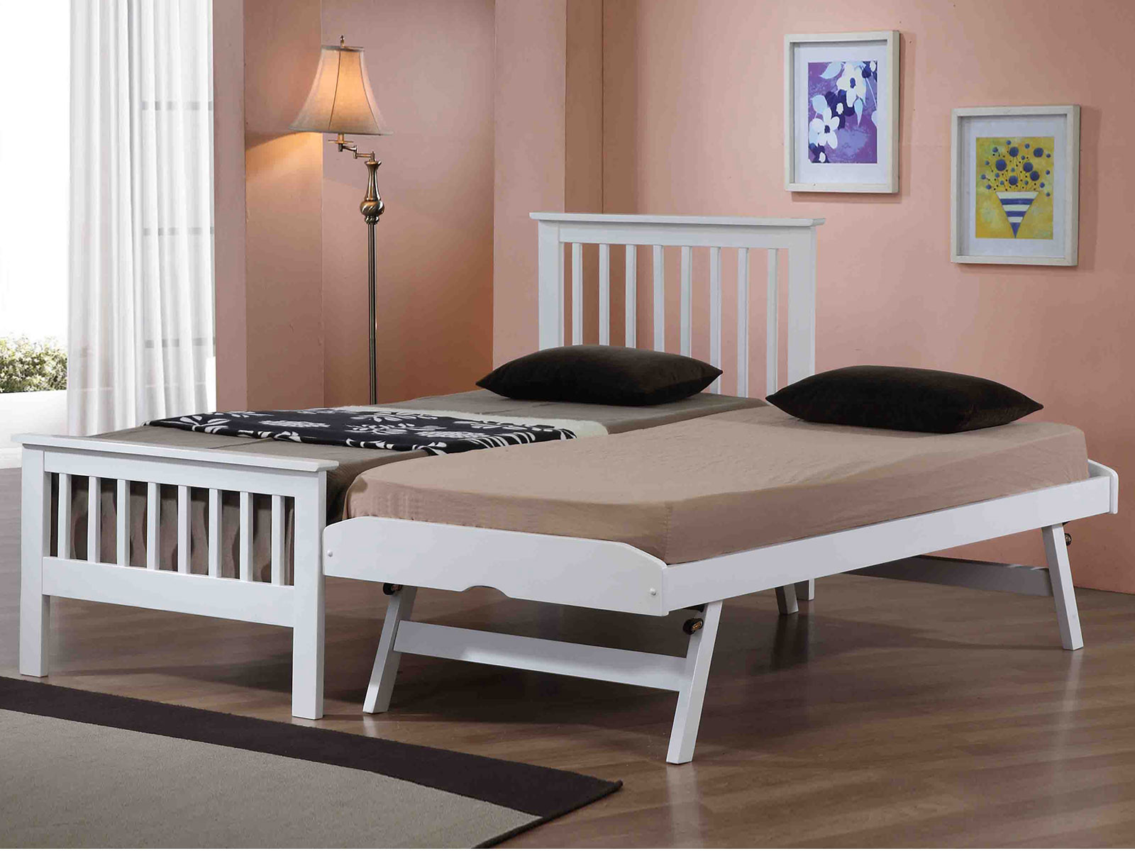 Flintshire Furniture Pentre Wooden Guest Bed