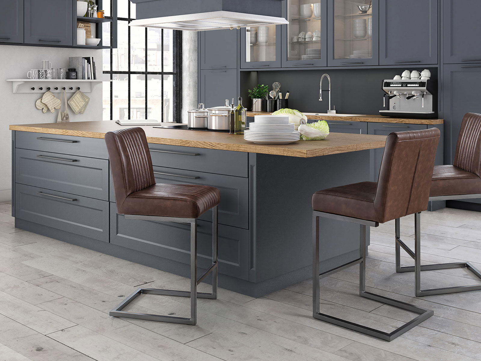 Julian Bowen Brooklyn Bar Stool From The Sleep Shop