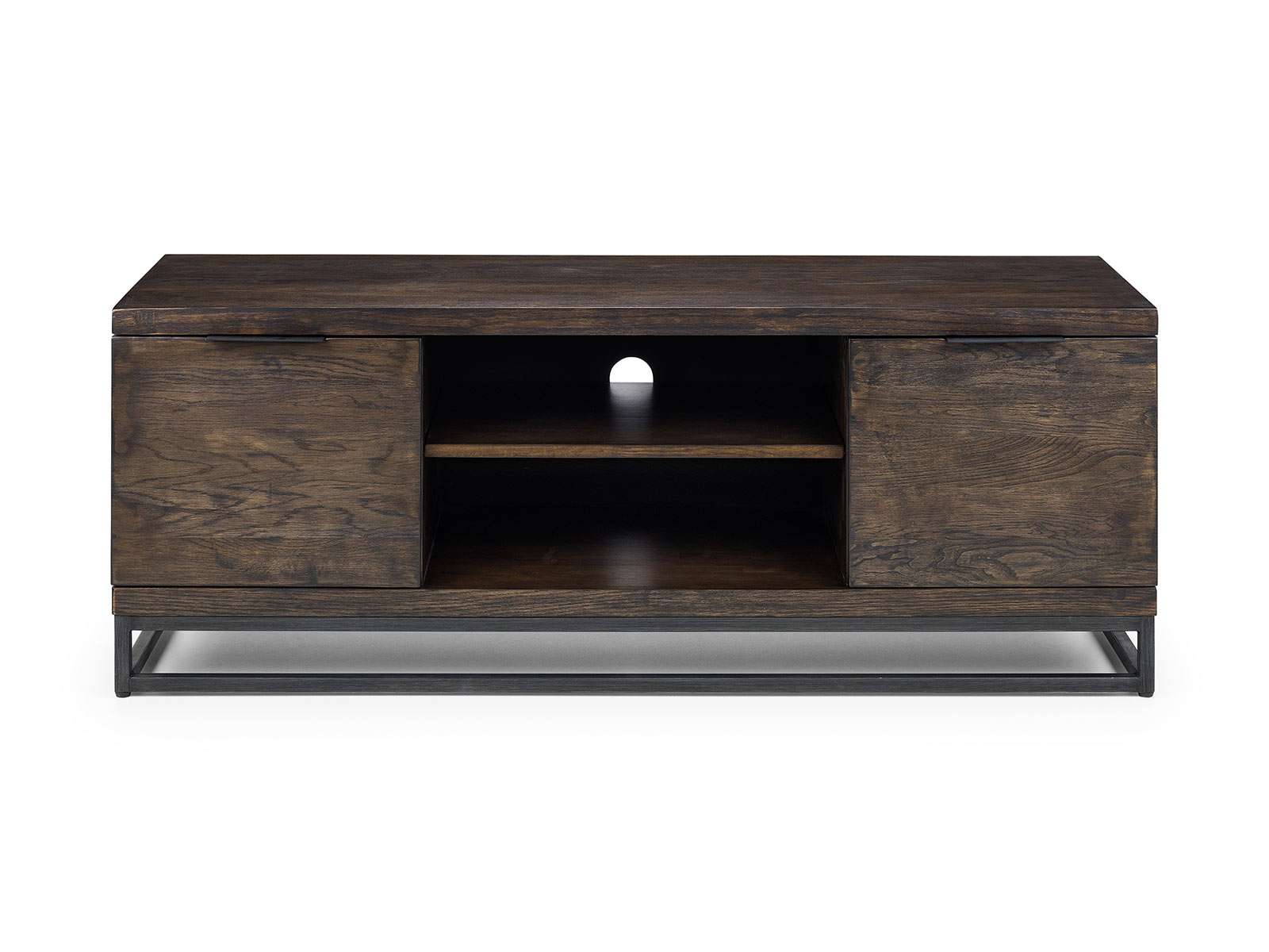 Julian Bowen Brooklyn Dark Oak TV Unit From The Sleep Shop