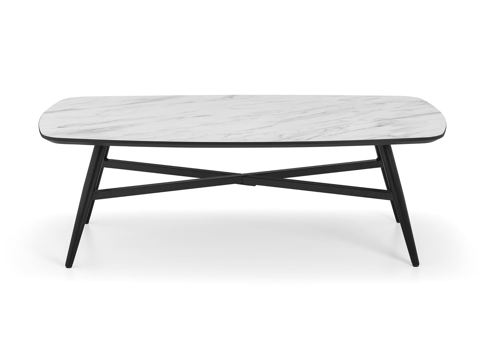 Julian Bowen Caruso Rectangle Marble Coffee Table From The Sleep Shop