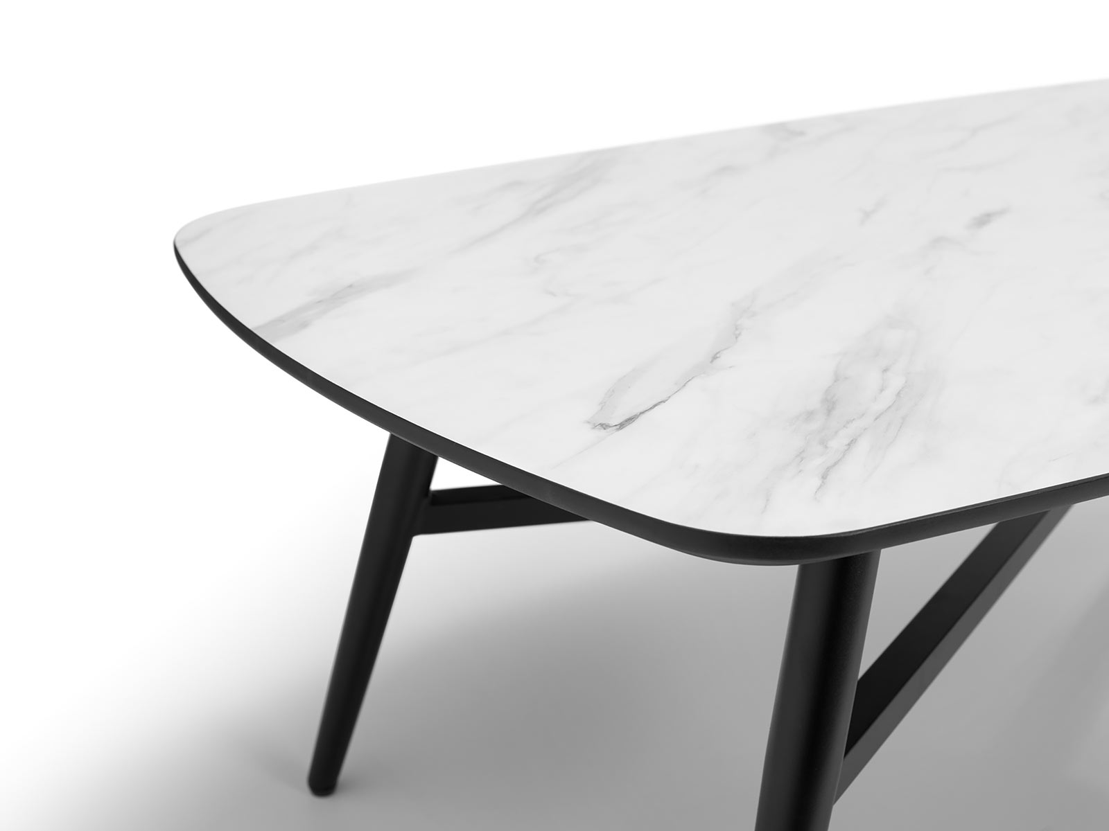 Julian Bowen Caruso Rectangle Marble Coffee Table From The Sleep Shop