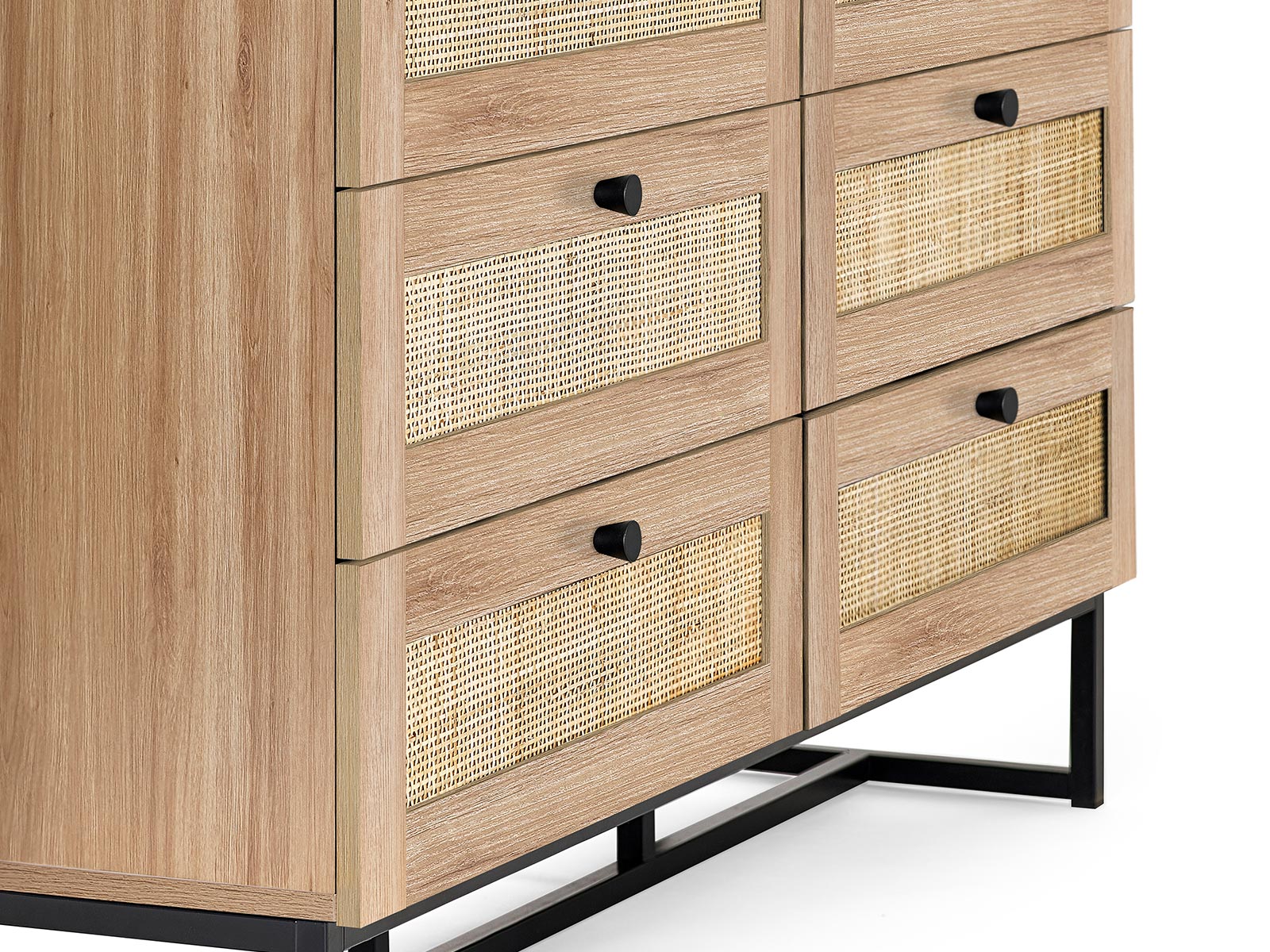 Julian Bowen Padstow Chest 6 Drawer in Oak