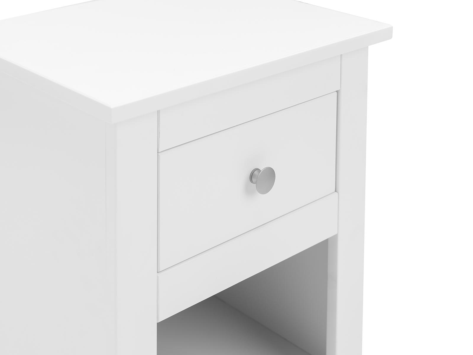 Julian Bowen Radley Bedside 1 Drawer in Surf White