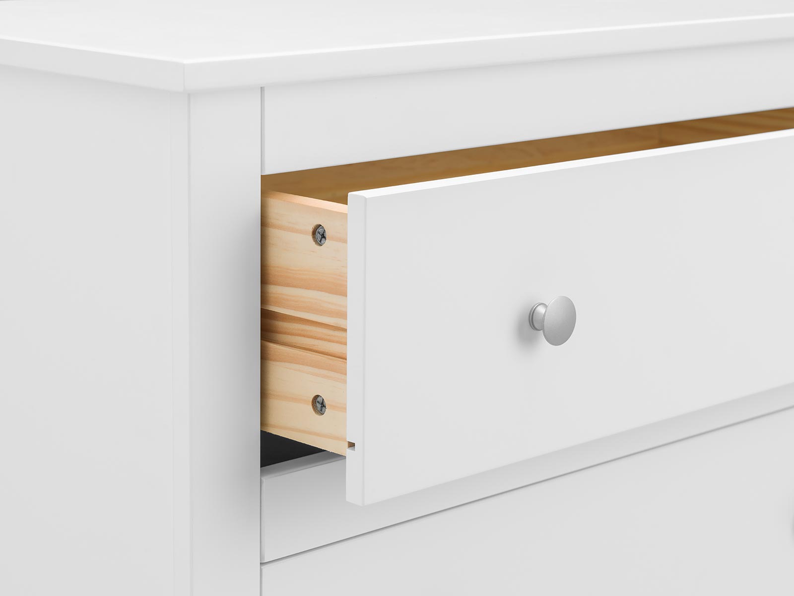 Julian Bowen Radley Chest 4 Drawer in Surf White