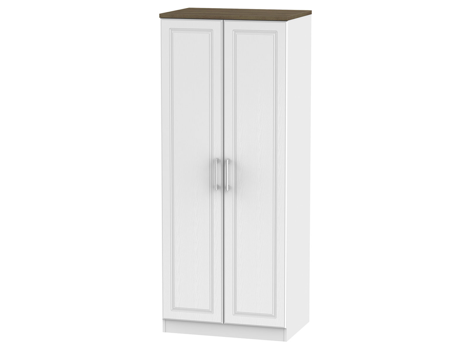 Furniture Kent 2ft6 Plain Wardrobe