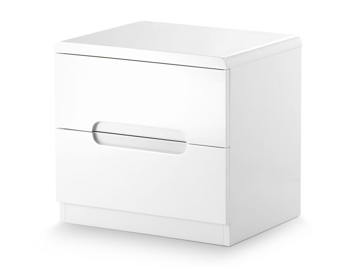 Julian Bowen Manhattan 2 Drawer Bedside