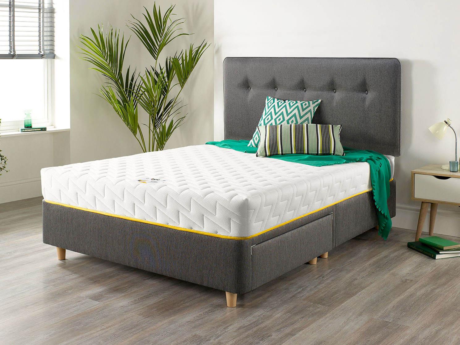 4ft6 Double Relyon Bee Relaxed Mattress