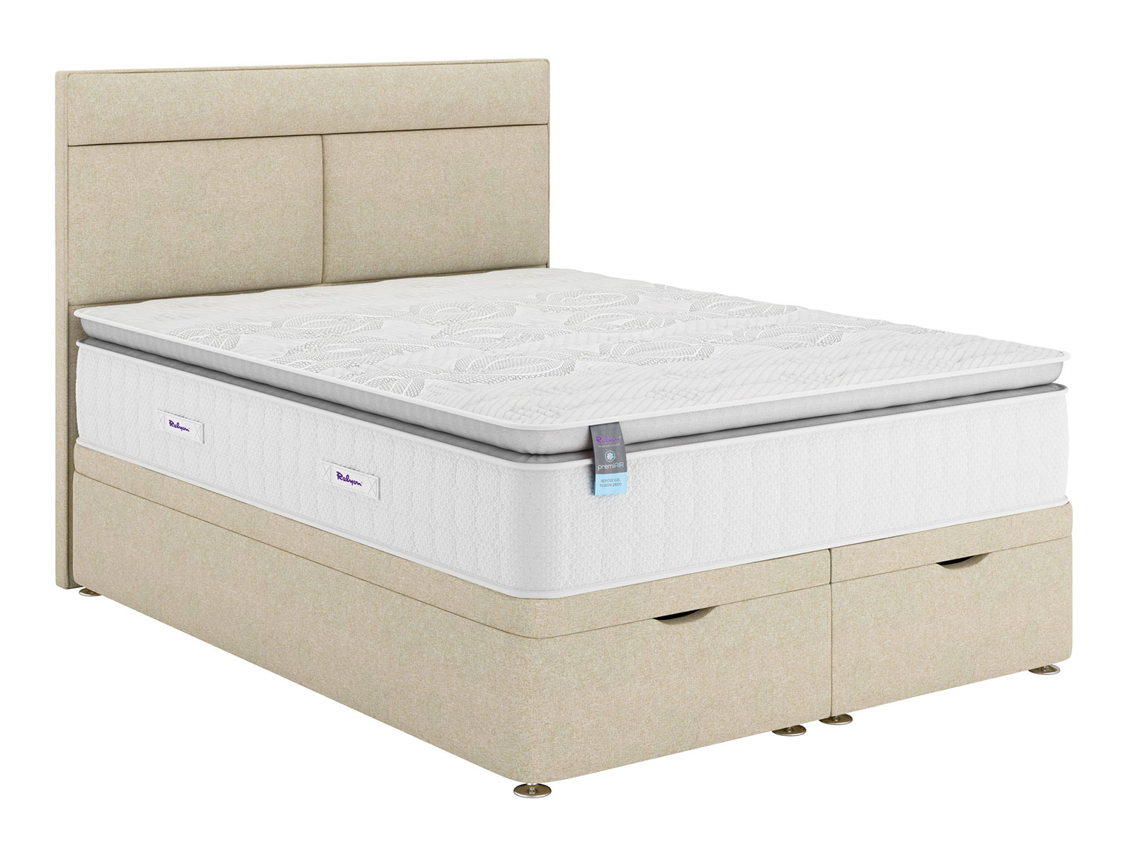 5ft King SIze Relyon Contemporary Gel Fusion 2800 Mattress