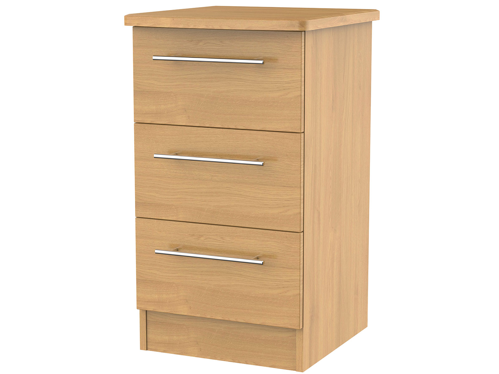 Furniture Sherwood 3 Drawer Bedside