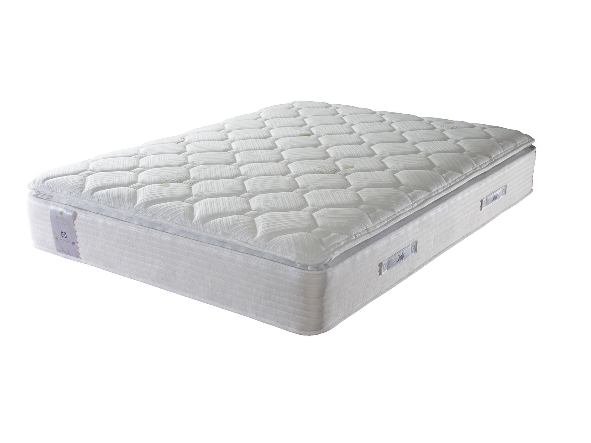 4ft6 Double Sealy ActivSleep Geltex Pocket Pillow Top 2200 Mattress