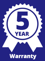 5 year warranty