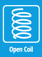 open coil springs